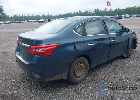 2016 Nissan Sentra Sv from USA, damaged, VIN 3N1AB7AP9GY268048